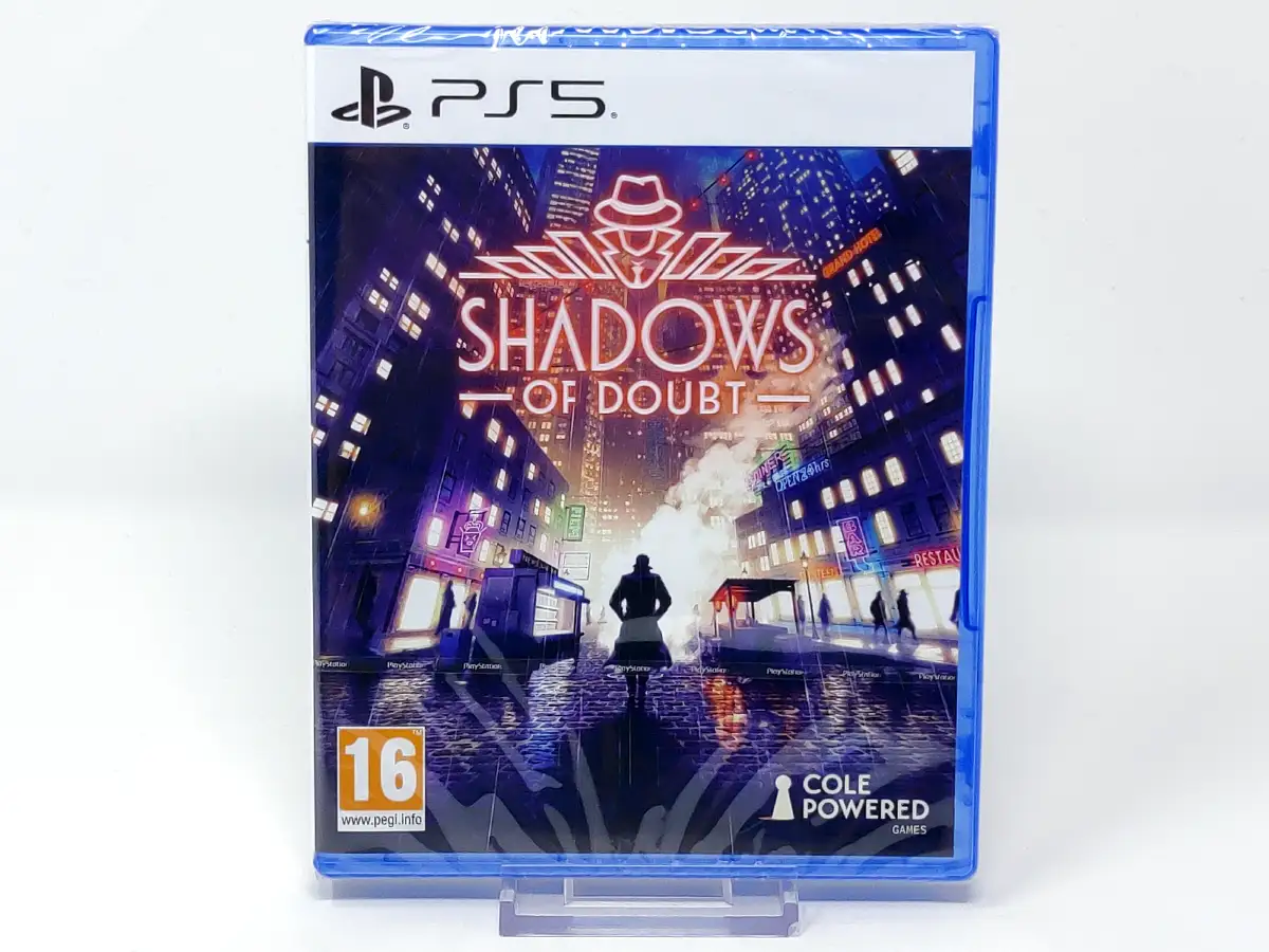 Portada de Shadows of Doubt (ESP) (Precintado) para PlayStation 5, edición PAL España, nuevo