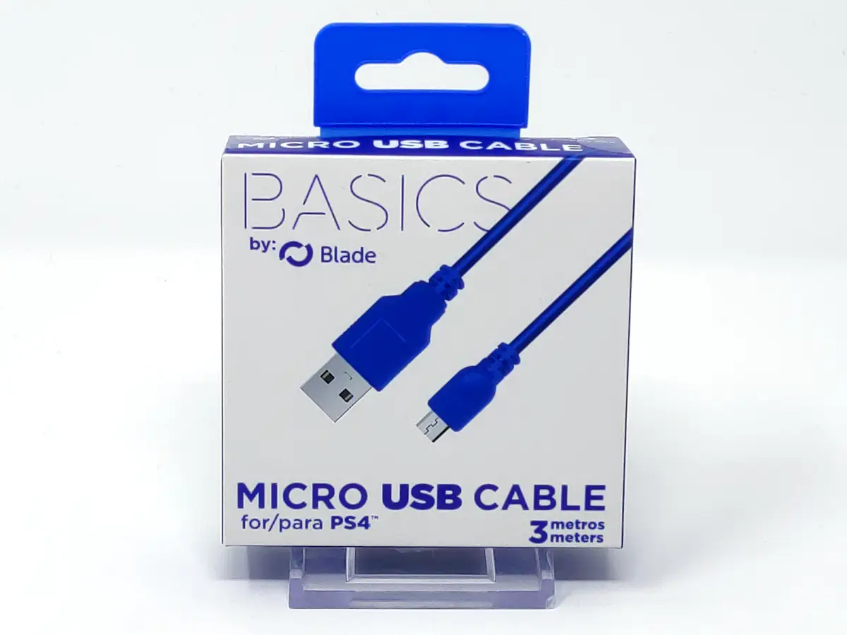 Cable Micro USB to USB para PS4 para PlayStation 4, edición PAL España, nuevo