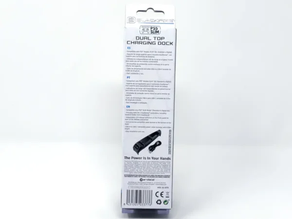 Base de Carga Superior: 2 DualSense + Soporte Headset (PS5) para PlayStation 5, edición PAL España, nuevo