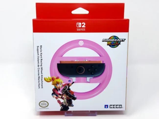 Adaptador Volante para Mario Kart (Peach Rosa) (Switch 2)