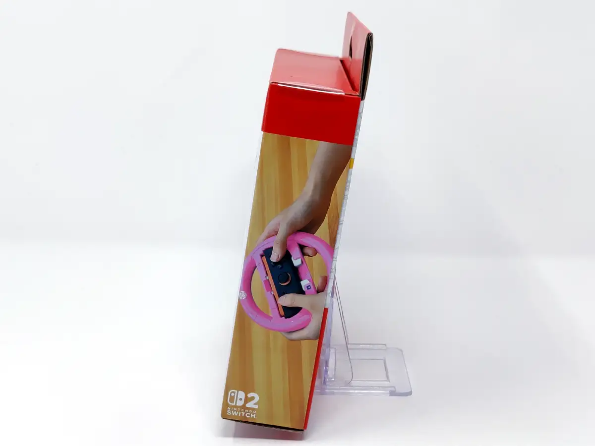 Adaptador Volante para Mario Kart (Peach Rosa) (Switch 2) para Nintendo Switch, edición PAL España, nuevo