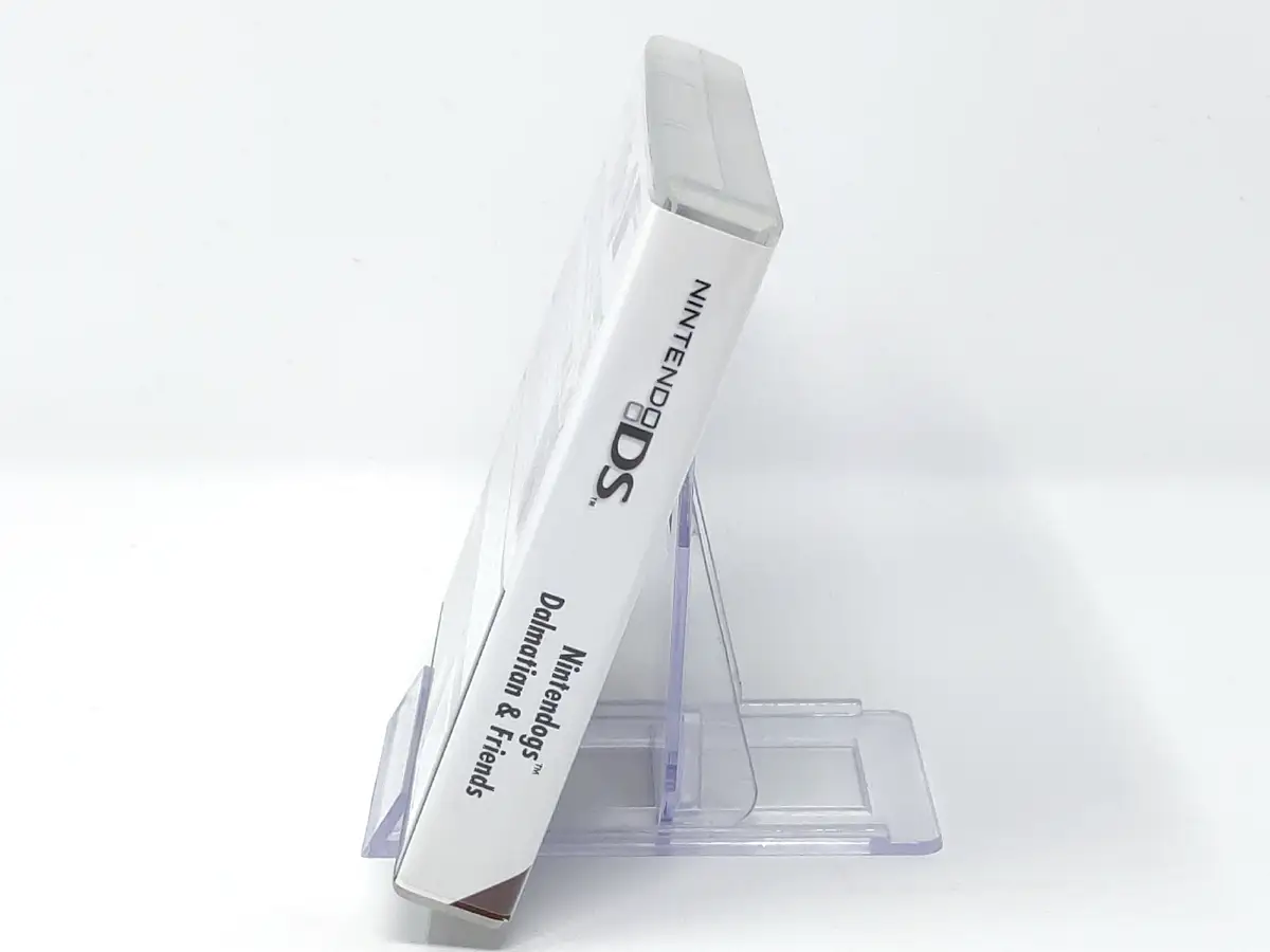 Lateral de la caja de Nintendogs: Dalmatian & Friends (ESP) para Nintendo DS
