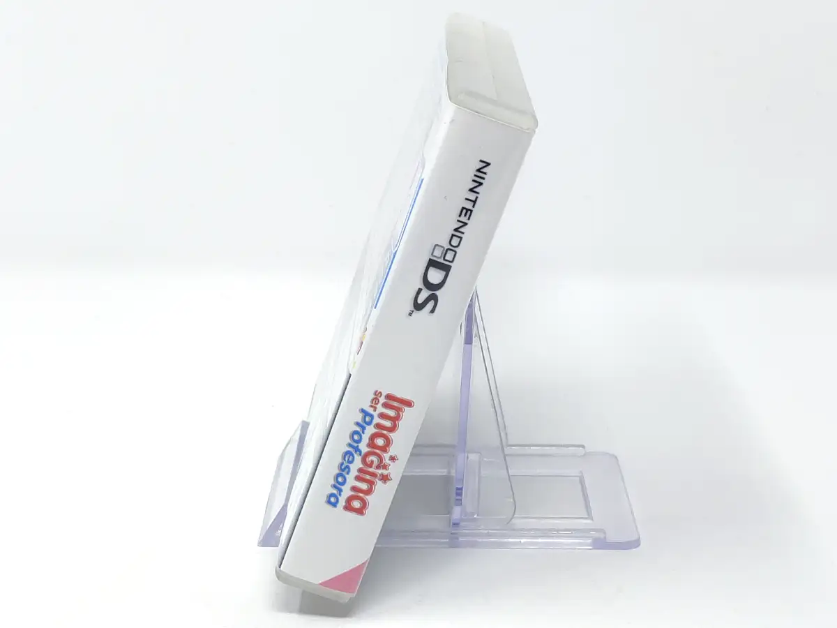 Lateral de la caja de Imagina ser Profesora (ESP) para Nintendo DS