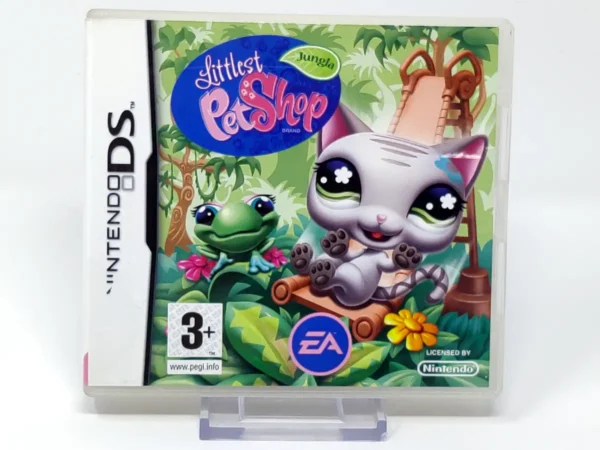 Portada de Littlest Pet Shop: Jungle (ESP) (Rebajado) para Nintendo DS, edición PAL España, de segunda mano