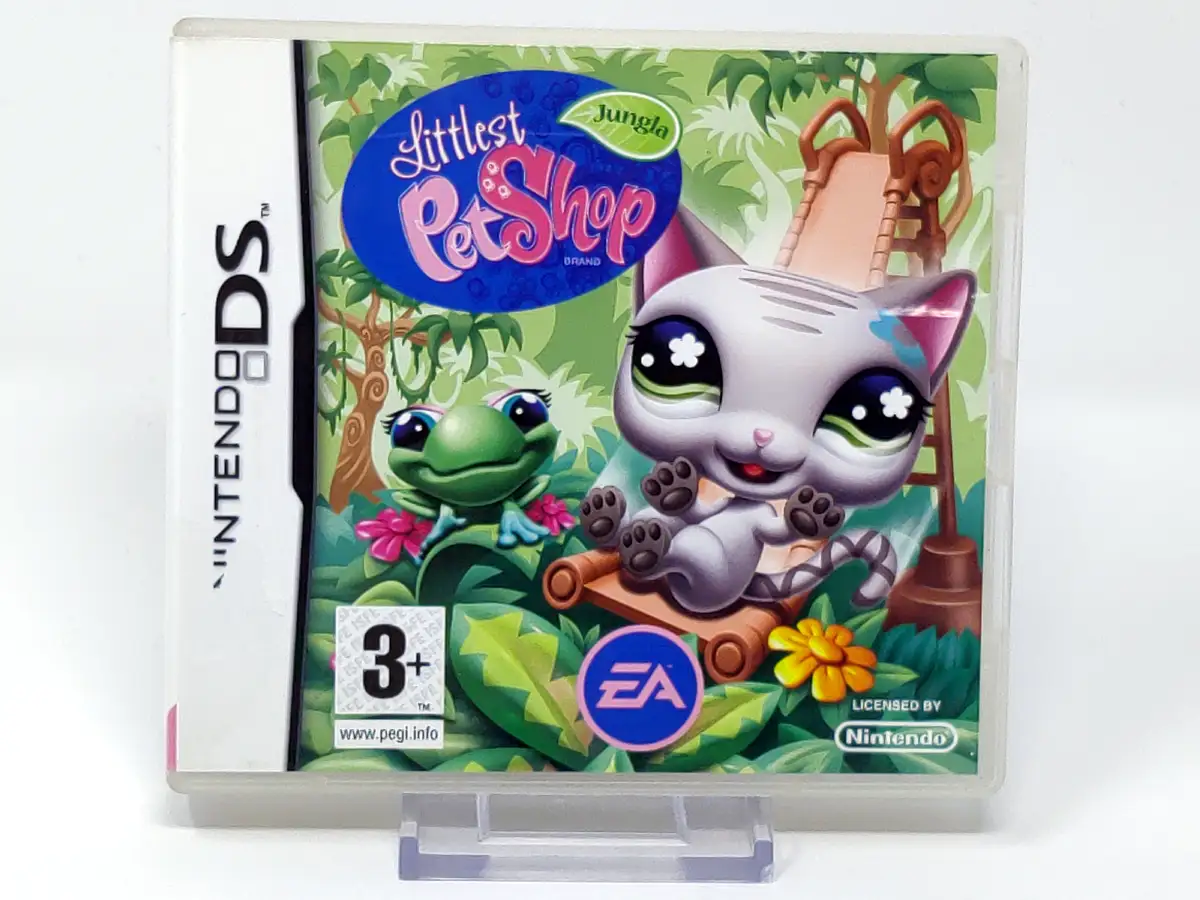 Portada de Littlest Pet Shop: Jungle (ESP) (Rebajado) para Nintendo DS, edición PAL España, de segunda mano
