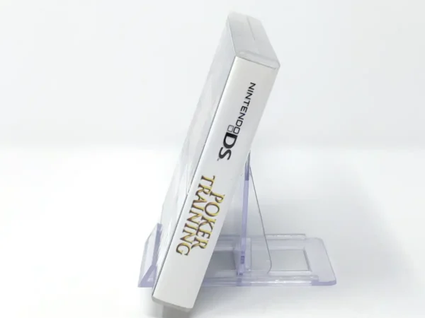 Lateral de la caja de Poker Training (ESP) para Nintendo DS
