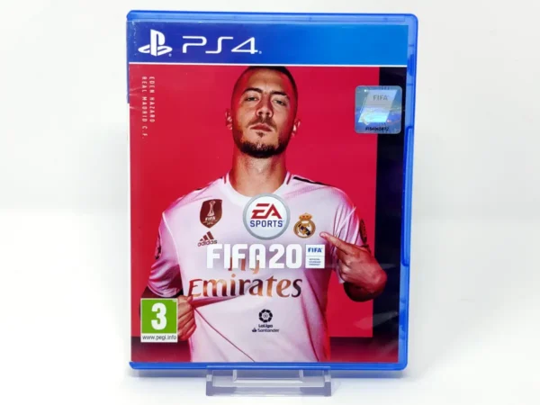 Portada de FIFA 20 (ESP) para PlayStation 4, edición PAL España, de segunda mano
