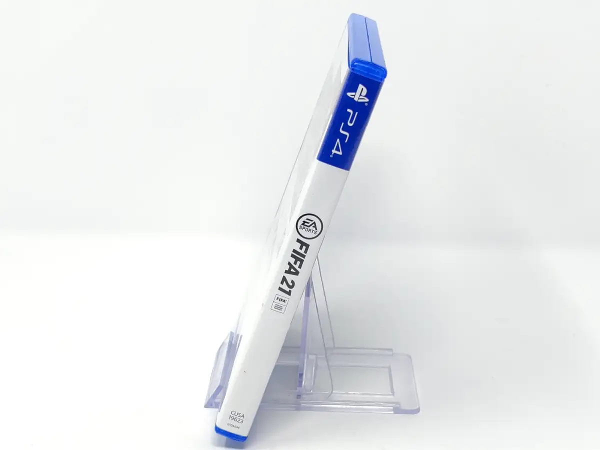 Lateral de la caja de FIFA 21 (ESP) para PlayStation 4