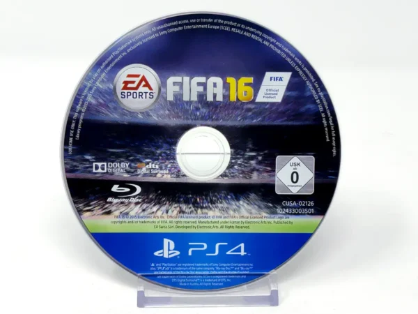FIFA 16 (ESP) (Disco) para PlayStation 4, edición PAL España, de segunda mano