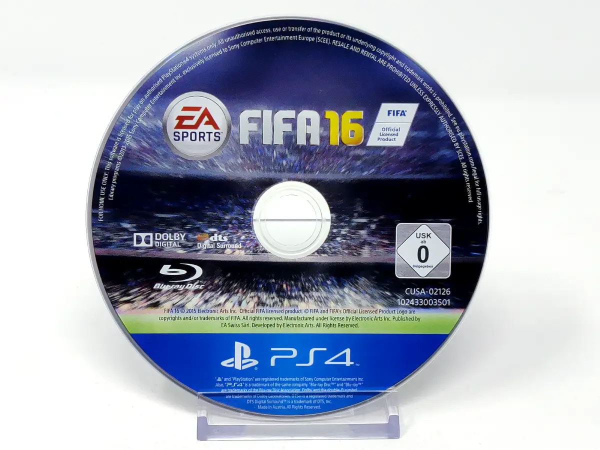 FIFA 16 (ESP) (Disco) para PlayStation 4, edición PAL España, de segunda mano