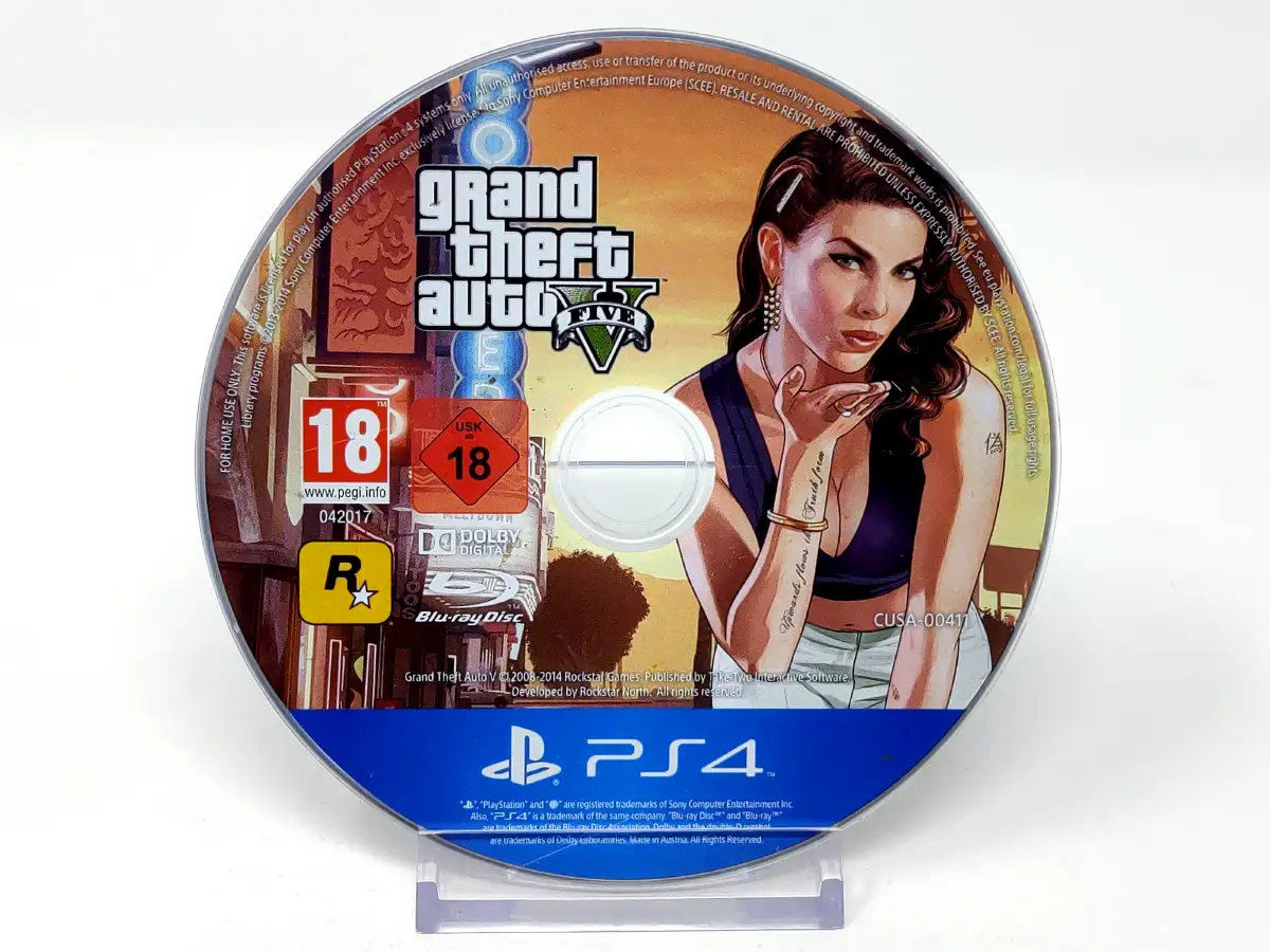 Grand Theft Auto V (ESP) (Disco) para PlayStation 4, edición PAL España, de segunda mano