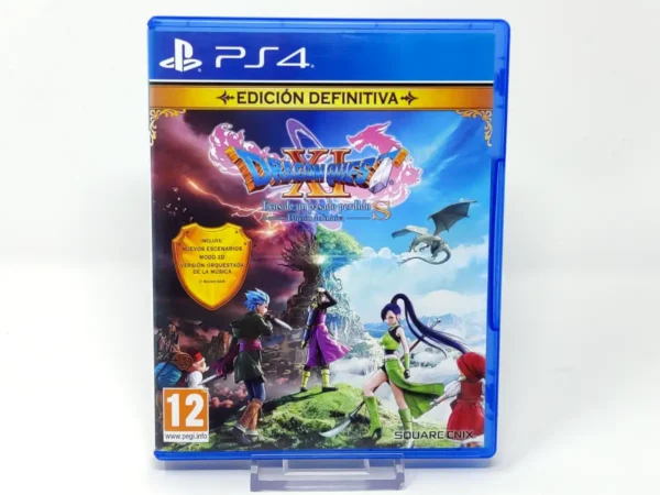 Portada de DRAGON QUEST XI S: Echoes of an Elusive Age - Definitive Edition (ESP) (Rebajado) para PlayStation 4, edición PAL España, de segunda mano