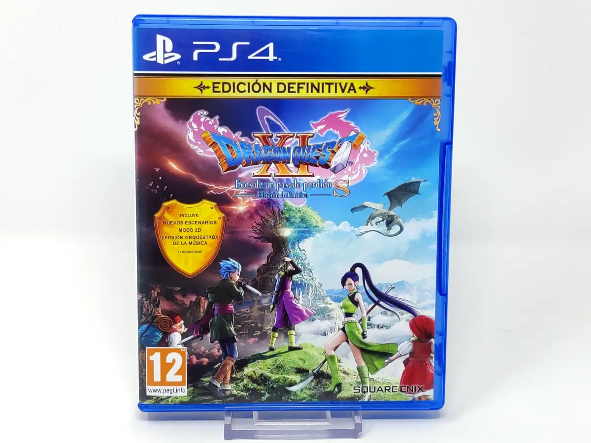 Portada de DRAGON QUEST XI S: Echoes of an Elusive Age - Definitive Edition (ESP) (Rebajado) para PlayStation 4, edición PAL España, de segunda mano