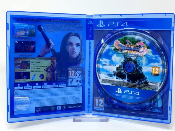 Interior del juego DRAGON QUEST XI S: Echoes of an Elusive Age - Definitive Edition (ESP) (Rebajado) para PlayStation 4 con disco y manual