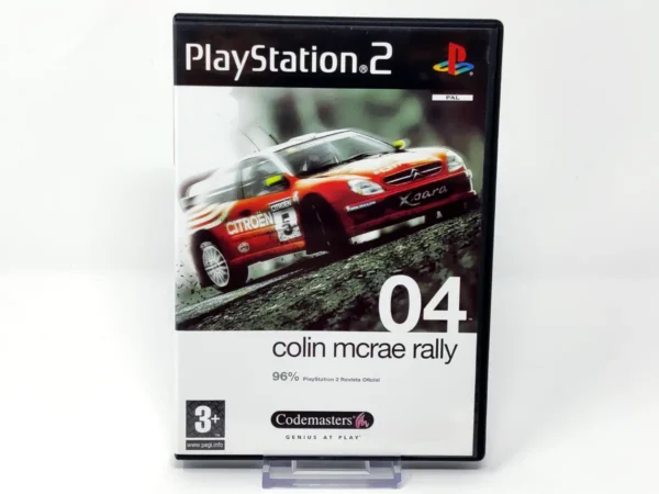 Portada de Colin McRae Rally 04 (ESP) (Rebajado) para PlayStation 2, edición PAL España, de segunda mano