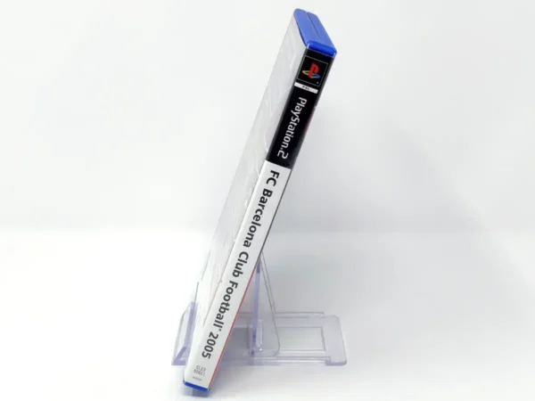Lateral de la caja de Club Football 2005: FC Barcelona (ESP) para PlayStation 2