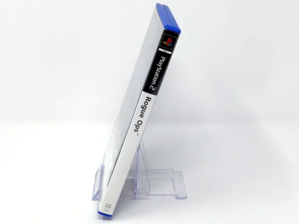 Lateral de la caja de Rogue Ops (ESP) para PlayStation 2