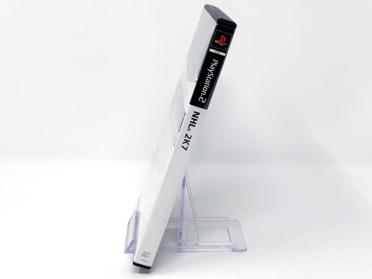 Lateral de la caja de NHL 2K7 (ESP) (Rebajado) para PlayStation 2
