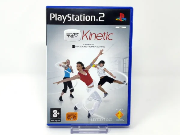 Portada de EyeToy: Kinetic (ESP) (v1) para PlayStation 2, edición PAL España, de segunda mano