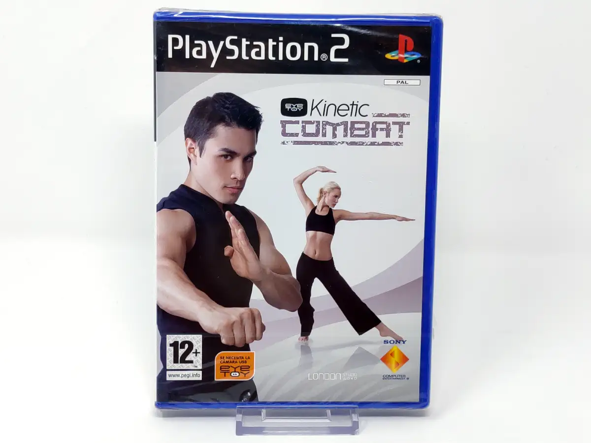 Portada de EyeToy: Kinetic Combat (ESP) (v1) (Precintado) para PlayStation 2, edición PAL España, de segunda mano
