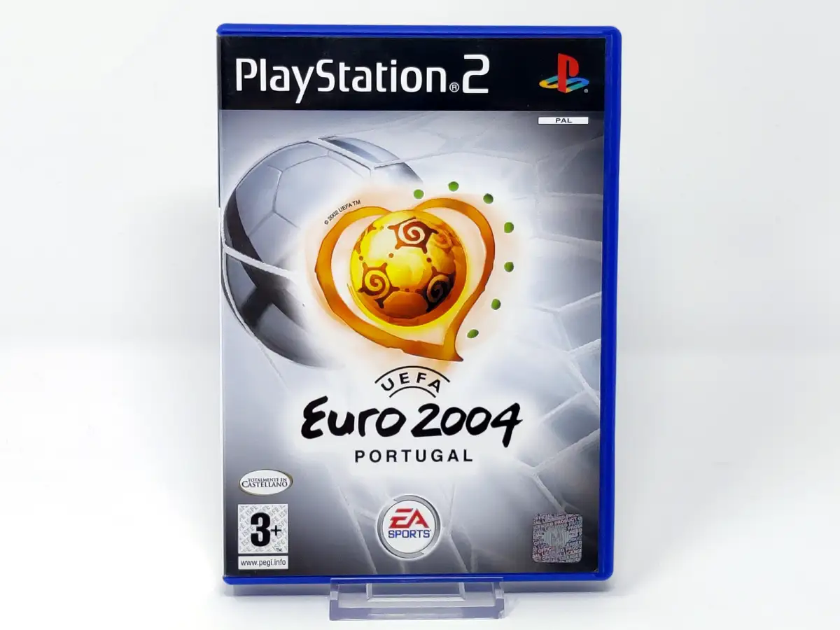 Portada de UEFA Euro 2004: Portugal (ESP) para PlayStation 2, edición PAL España, de segunda mano