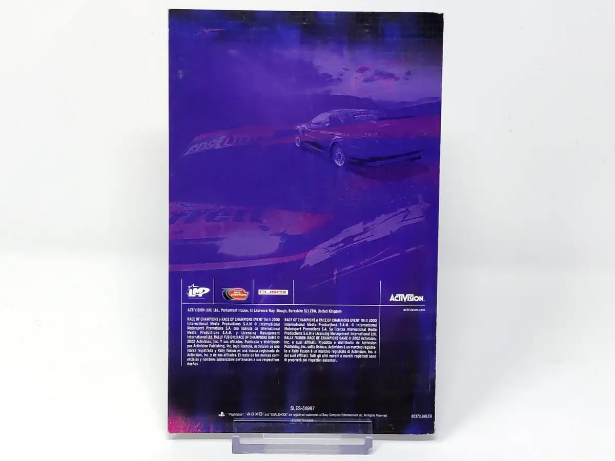 Rally Fusion: Race of Champions (ESP) (Manual) para PlayStation 2, edición PAL España, de segunda mano
