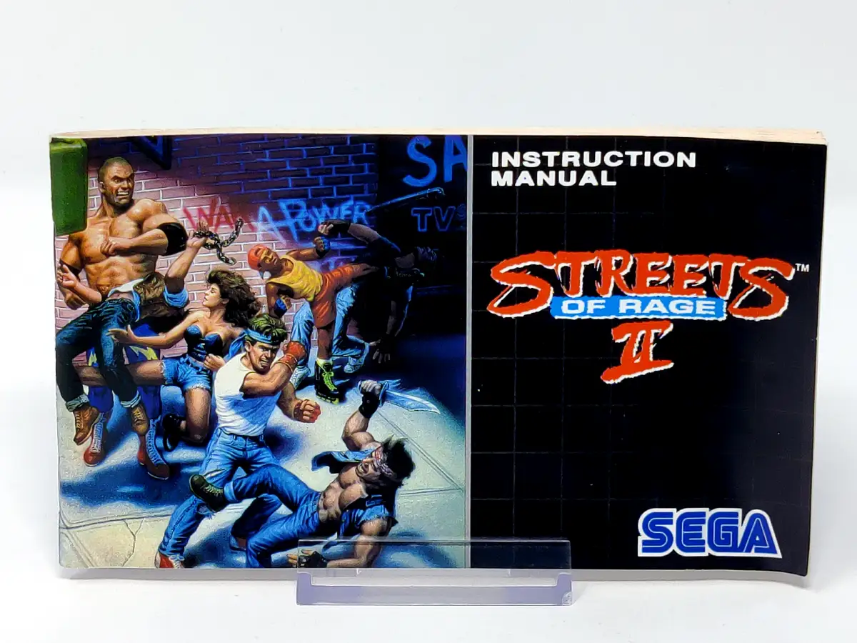 Otro detalle del juego Streets of Rage 2 (ESP) para Sega Mega Drive