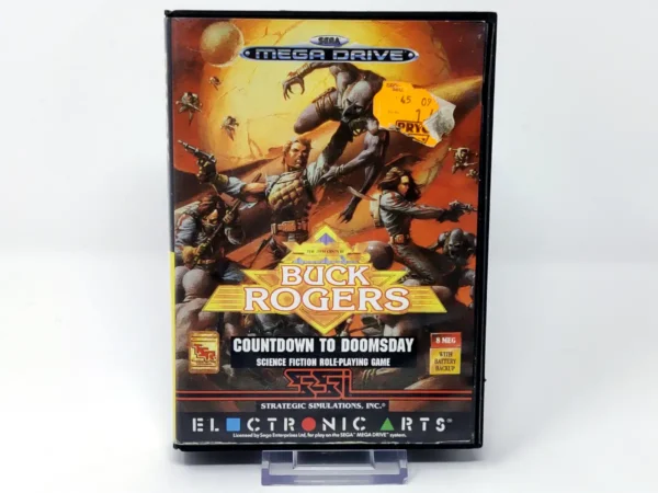 Portada de Buck Rogers: Countdown to Doomsday (ESP) para Sega Mega Drive, edición PAL España, de segunda mano