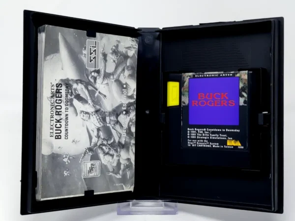 Lateral de la caja de Buck Rogers: Countdown to Doomsday (ESP) para Sega Mega Drive