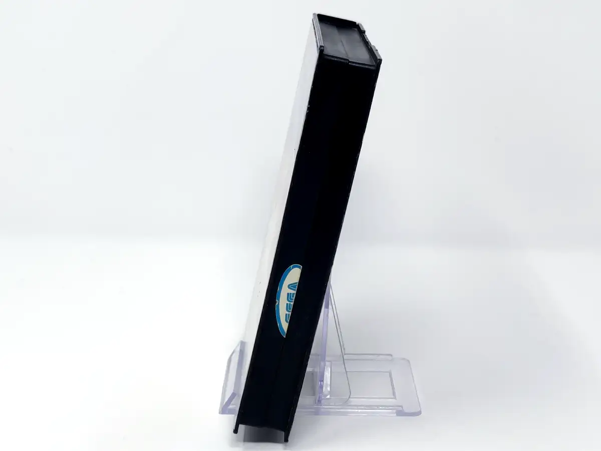 Lateral de la caja de Disney's Aladdin (ESP) para Sega Mega Drive