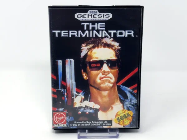 Portada de The Terminator (USA) para Sega Mega Drive, edición NTSC USA, de segunda mano