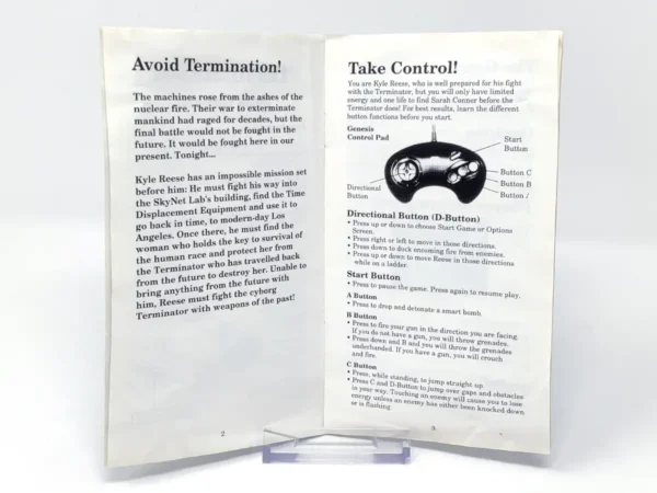 Vista adicional de The Terminator (USA) para Sega Mega Drive