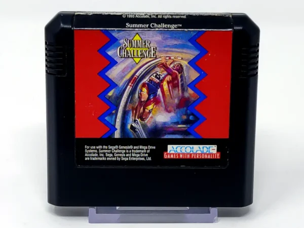 Summer Challenge (EUR) (Cartucho) para Sega Mega Drive, edición PAL EUR, de segunda mano