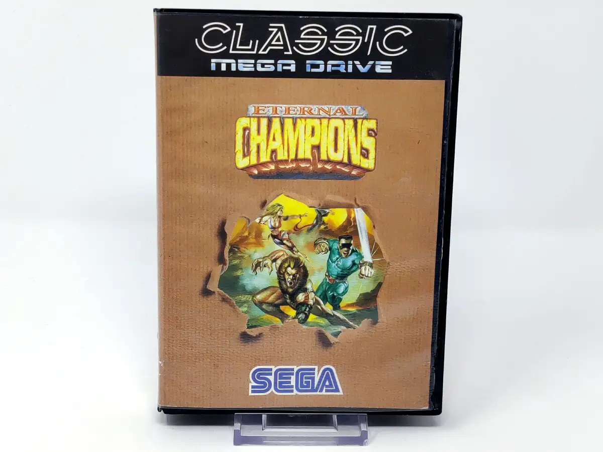 Portada de Eternal Champions (ESP) (Classic) (Rebajado) para Sega Mega Drive, edición PAL España, de segunda mano