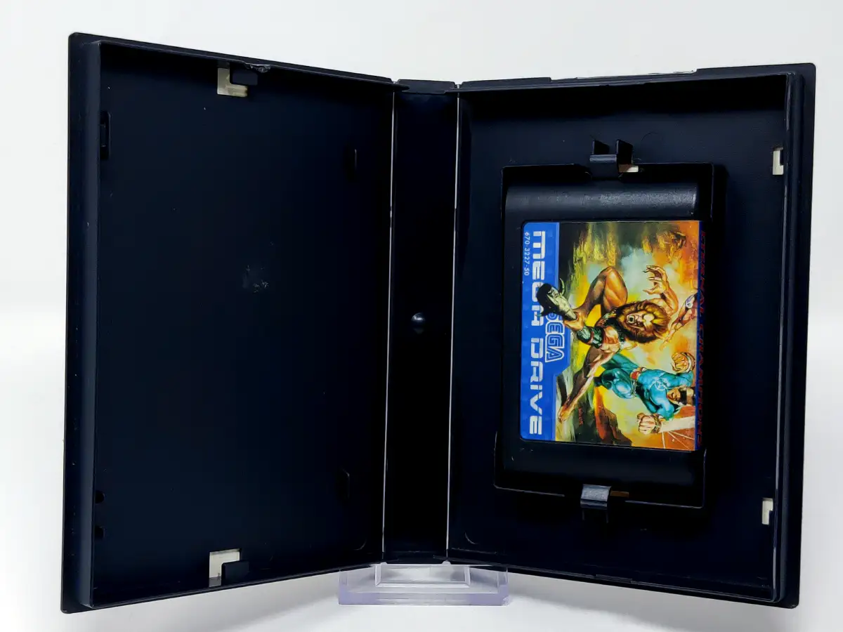 Lateral de la caja de Eternal Champions (ESP) (Classic) (Rebajado) para Sega Mega Drive