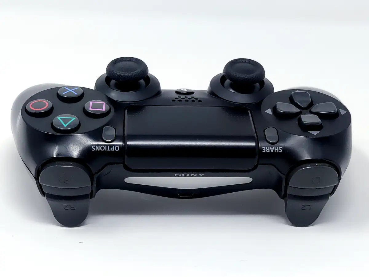 Mando Oficial DualShock 4 Negro PS4 para PlayStation 4, edición PAL EUR, de segunda mano