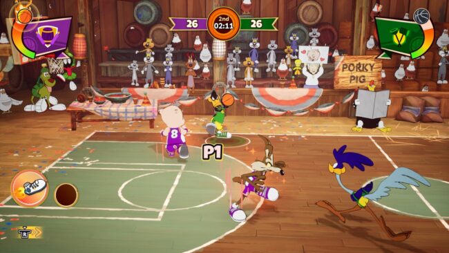 Screenshot de Looney Tunes: Wacky World of Sports (ESP) (Precintado)