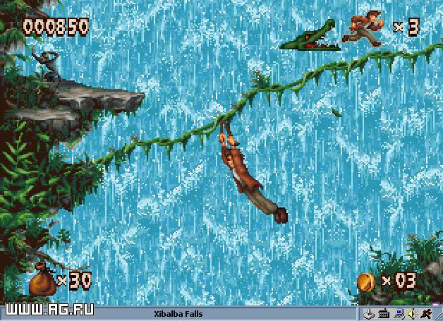 Screenshot de Pitfall: The Mayan Adventure (EUR) (Cartucho)