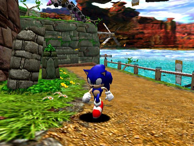 Screenshot de Sonic Adventure (ESP)