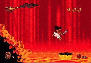 Screenshot de Disney's Aladdin (ESP)