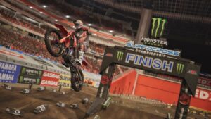 Screenshot de Monster Energy Supercross 25 (Day One Edition) (ESP) (Precintado)