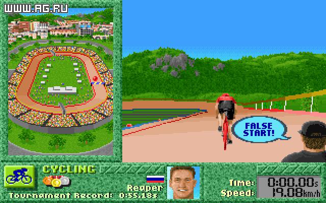 Screenshot de Summer Challenge (EUR) (Cartucho)