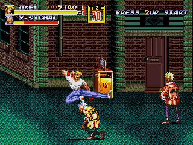 Screenshot de Streets of Rage 2 (ESP)