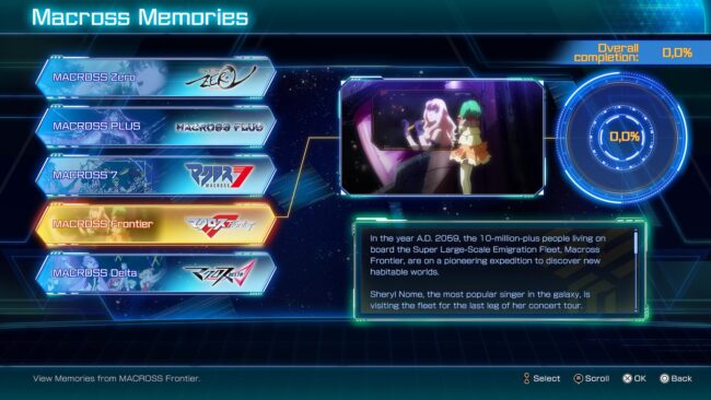 Screenshot de MACROSS -Shooting Insight- (ESP) (Precintado)
