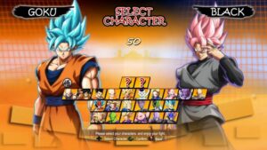 Screenshot de Dragon Ball Fighter Z (ESP) (Disco)