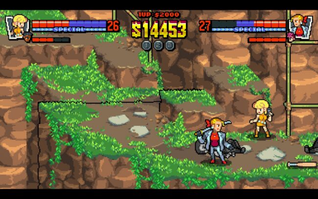 Screenshot de Double Dragon Gaiden: Rise Of The Dragons (ESP) (Precintado)