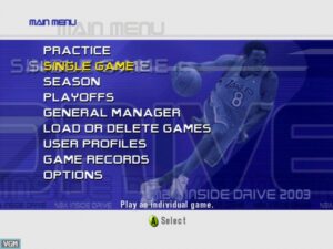 Screenshot de NBA Inside Drive 2003 (ESP)