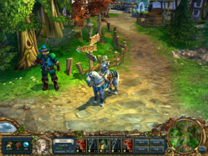Screenshot de King's Bounty: Armored Princess (ESP)