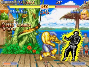 Screenshot de Super Street Fighter II X for Matching Service (JAP) (Precintado)