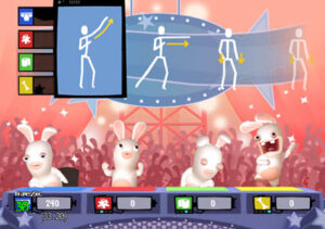 Screenshot de Rayman Raving Rabbids TV Party (ESP) (Selects)